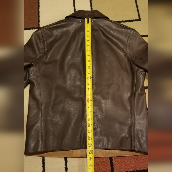 COACH MEN’S LEATHER JACKET - Picture 9 of 10